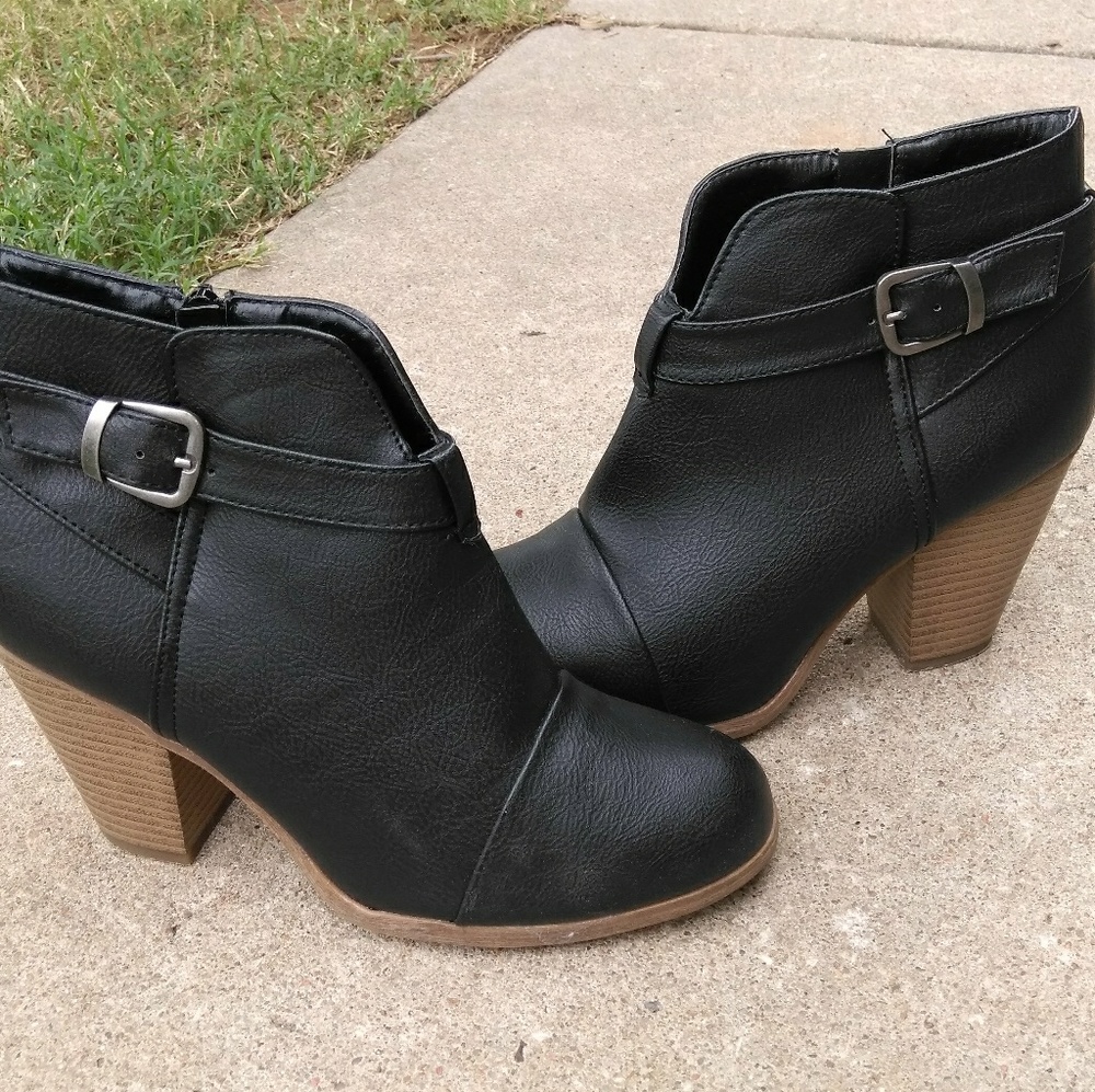 Rampage Black Booties